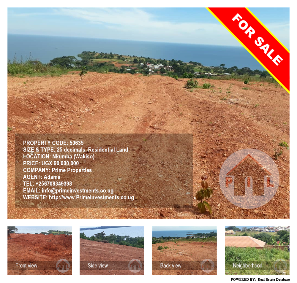 Residential Land  for sale in Nkumba Wakiso Uganda, code: 50635