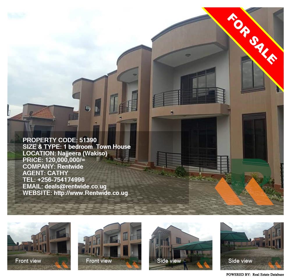 1 bedroom Town House  for sale in Najjera Wakiso Uganda, code: 51390