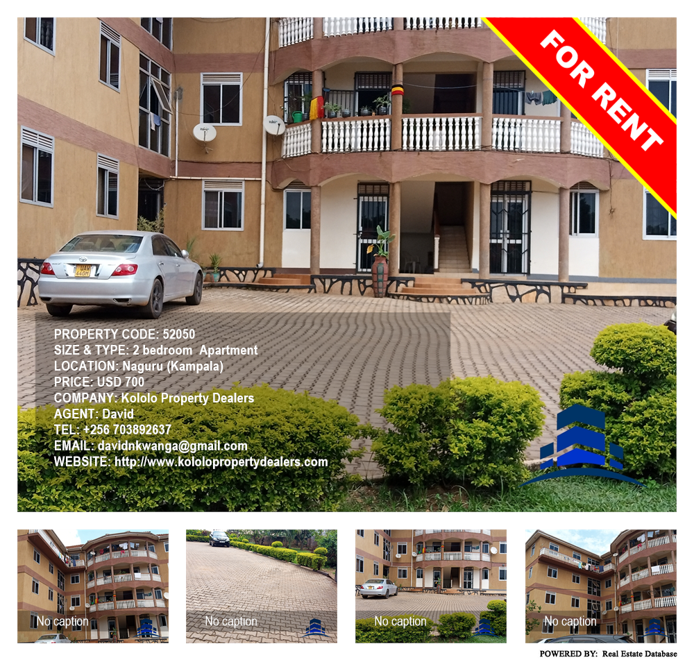 2 bedroom Apartment  for rent in Naguru Kampala Uganda, code: 52050