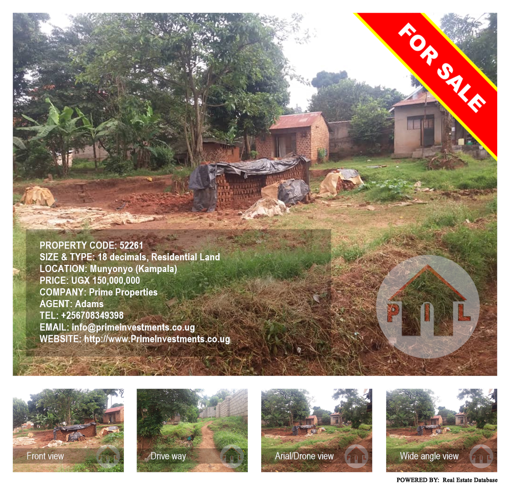 Residential Land  for sale in Munyonyo Kampala Uganda, code: 52261