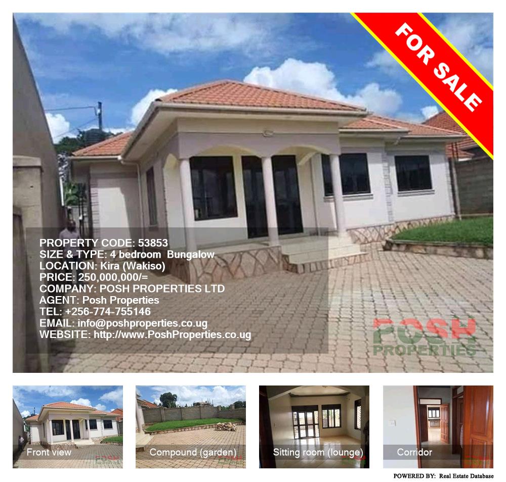 4 bedroom Bungalow  for sale in Kira Wakiso Uganda, code: 53853