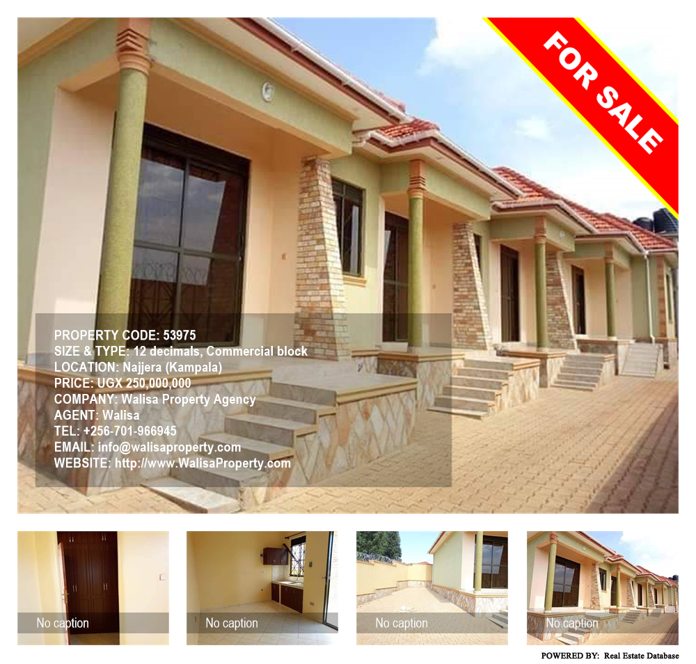 Commercial block  for sale in Najjera Kampala Uganda, code: 53975