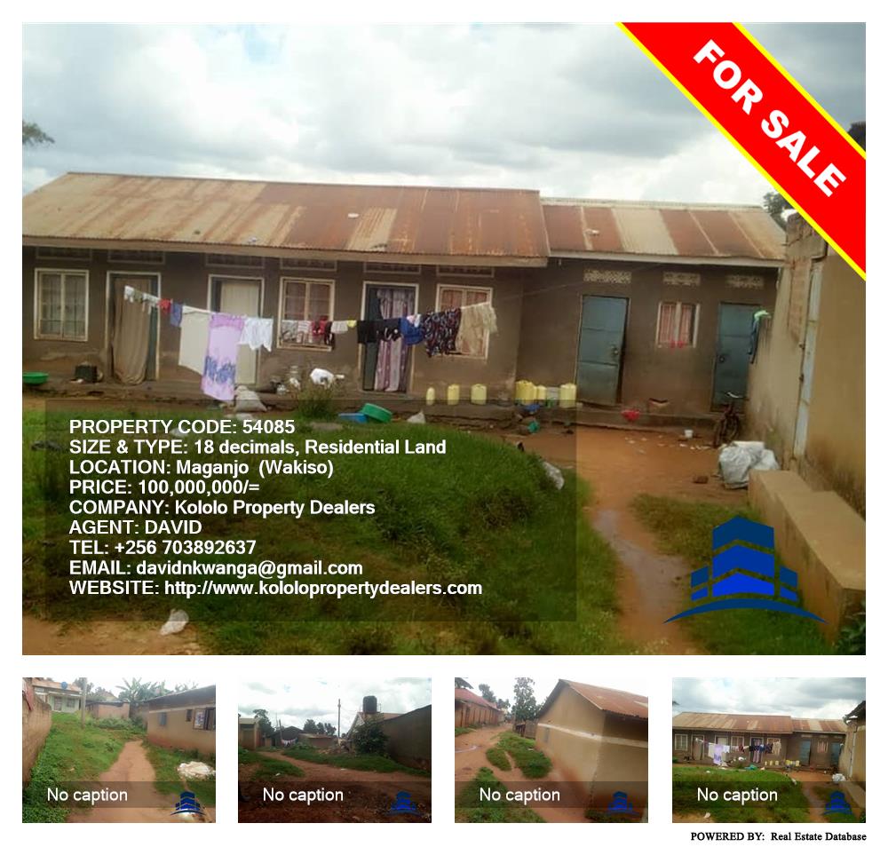 Residential Land  for sale in Maganjo Wakiso Uganda, code: 54085