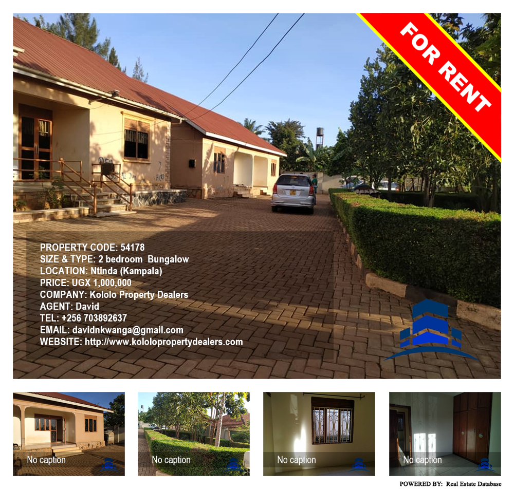 2 bedroom Bungalow  for rent in Ntinda Kampala Uganda, code: 54178
