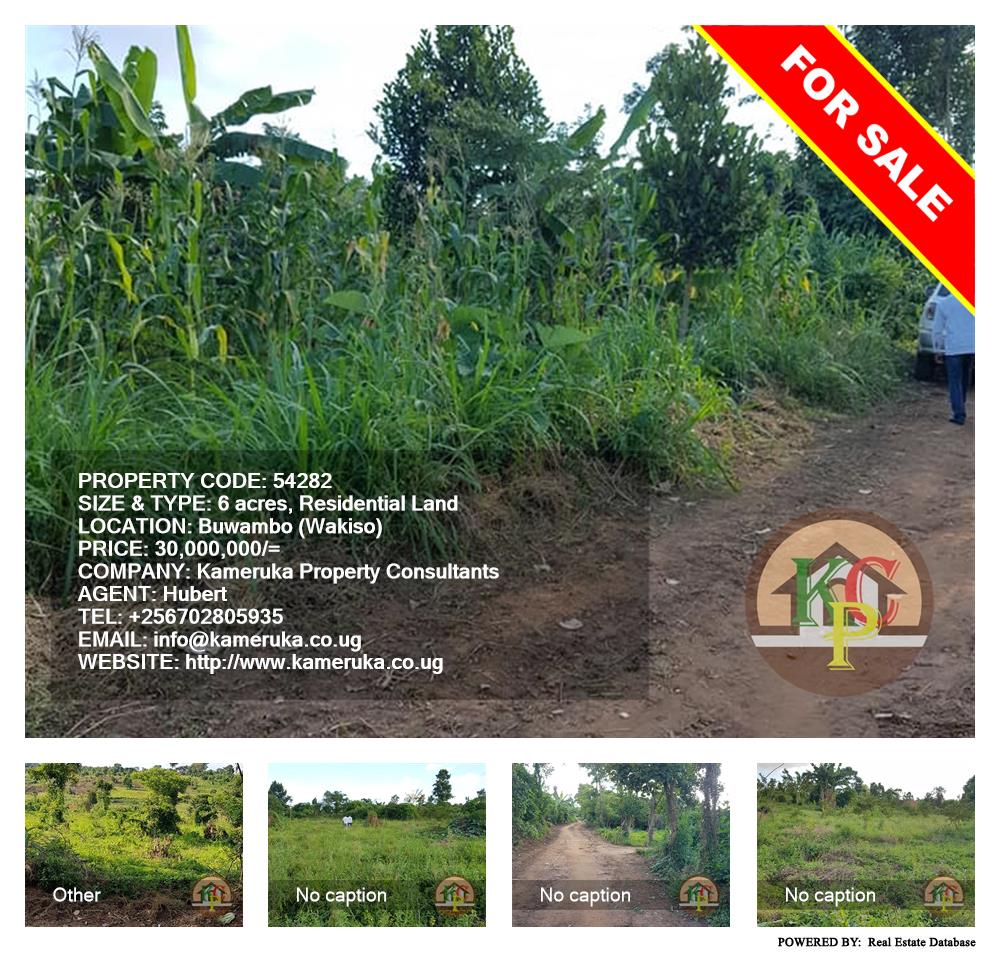 Residential Land  for sale in Buwambo Wakiso Uganda, code: 54282