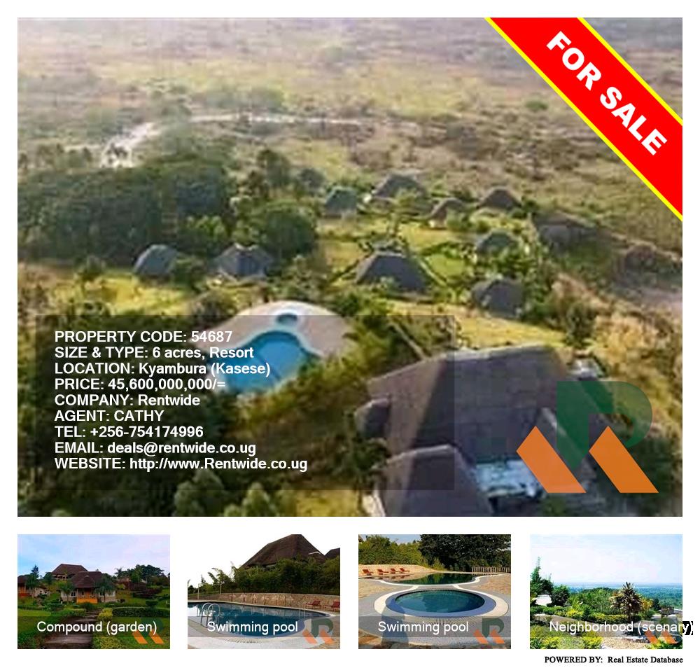 Resort  for sale in Kyambura Kaseese Uganda, code: 54687
