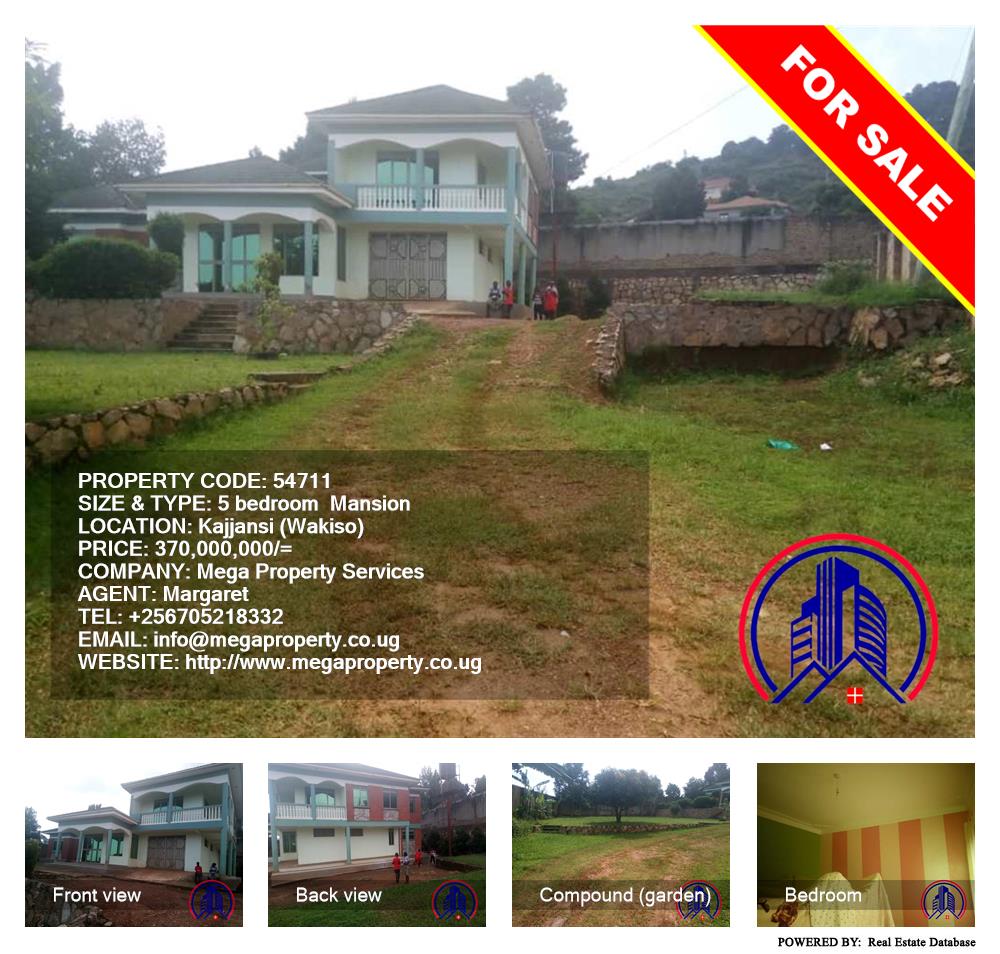 5 bedroom Mansion  for sale in Kajjansi Wakiso Uganda, code: 54711