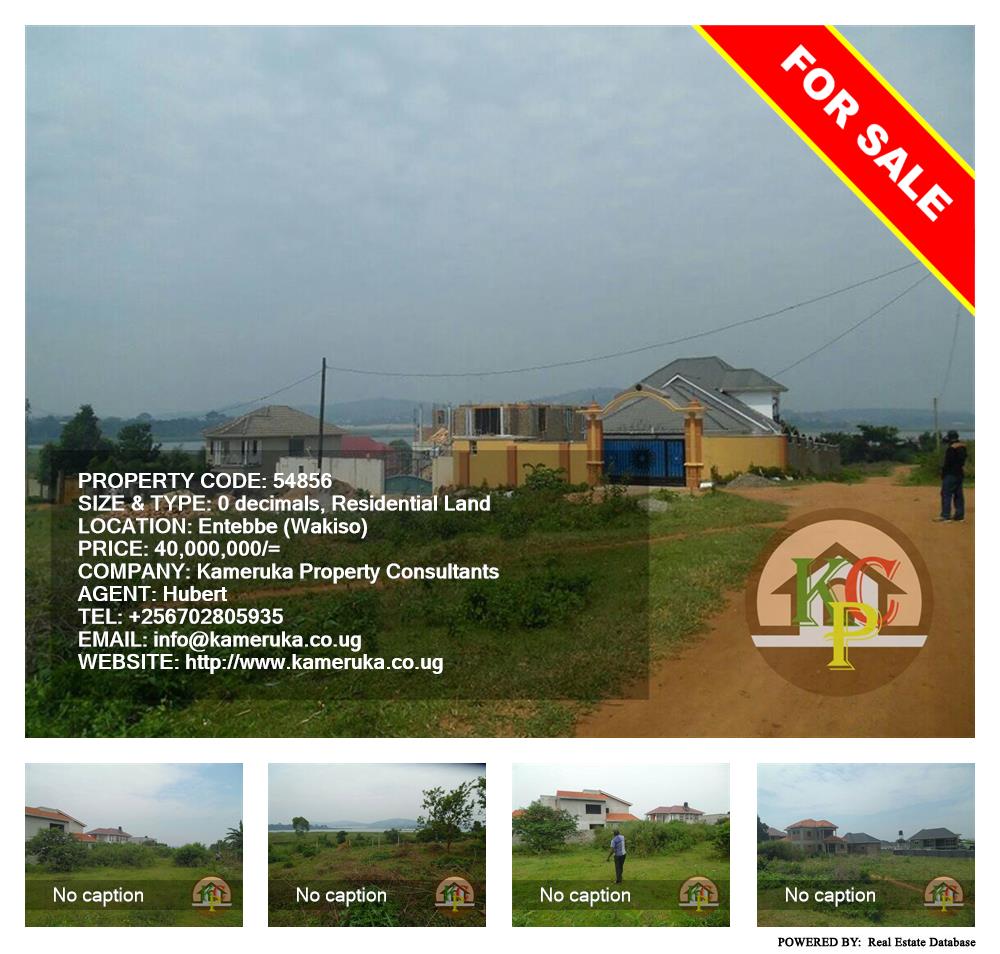 Residential Land  for sale in Entebbe Wakiso Uganda, code: 54856