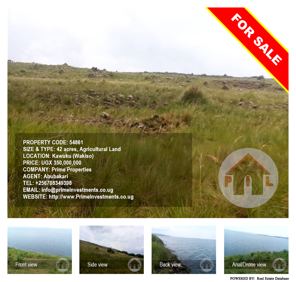 Agricultural Land  for sale in Kawuku Wakiso Uganda, code: 54861