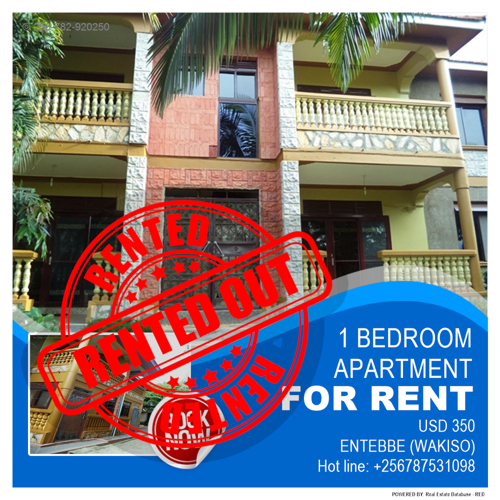 1 bedroom Apartment  for rent in Entebbe Wakiso Uganda, code: 5496