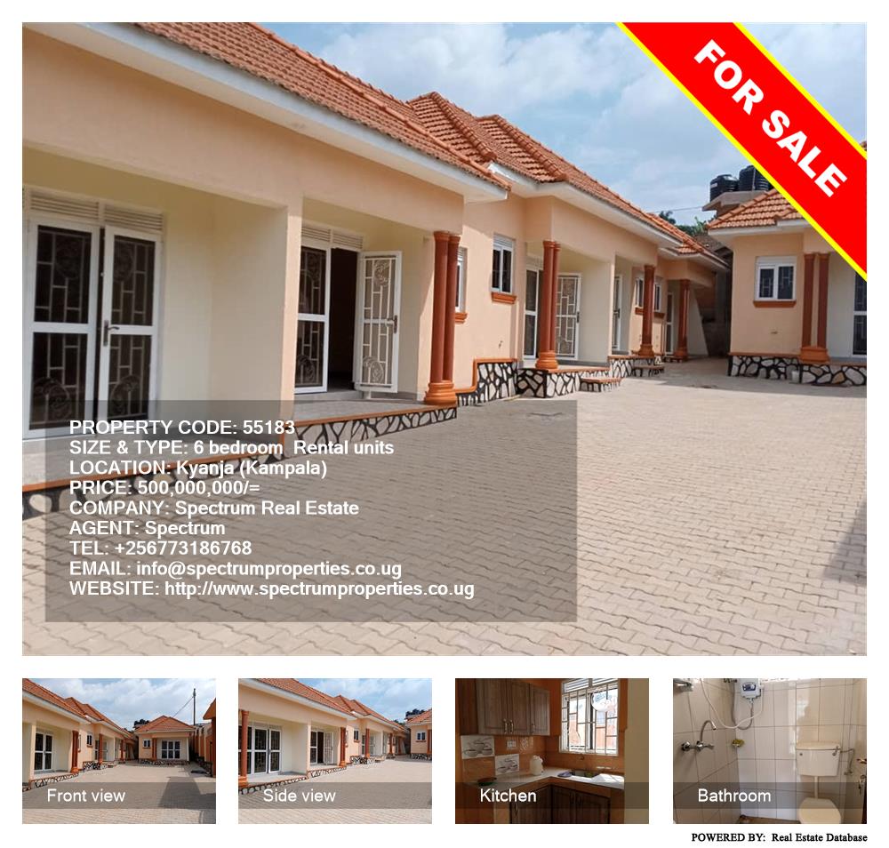 6 bedroom Rental units  for sale in Kyanja Kampala Uganda, code: 55183