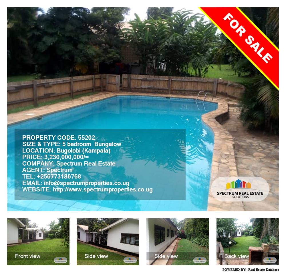 5 bedroom Bungalow  for sale in Bugoloobi Kampala Uganda, code: 55202