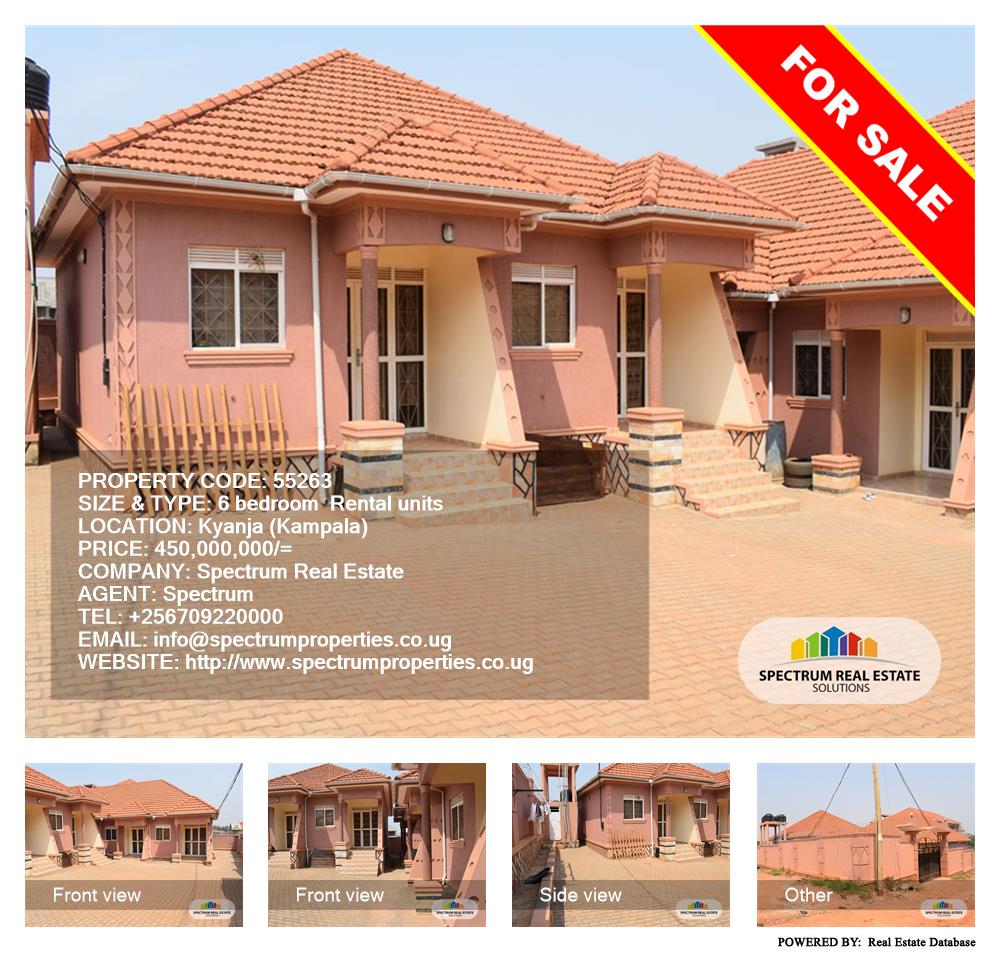 6 bedroom Rental units  for sale in Kyanja Kampala Uganda, code: 55263