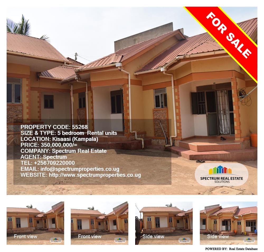 5 bedroom Rental units  for sale in Kisaasi Kampala Uganda, code: 55268