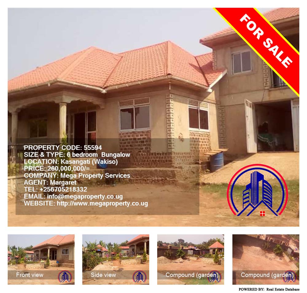 6 bedroom Bungalow  for sale in Kasangati Wakiso Uganda, code: 55594