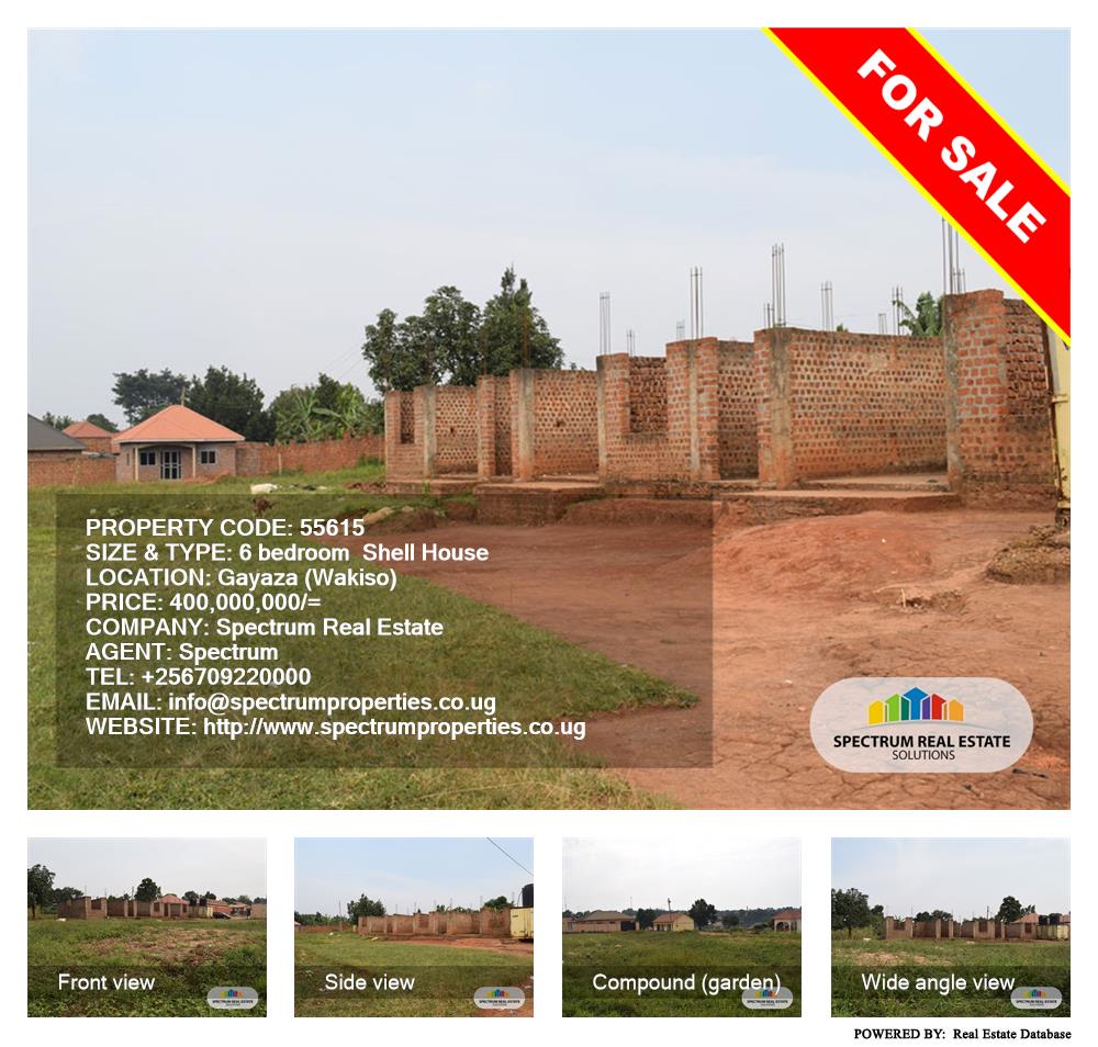 6 bedroom Shell House  for sale in Gayaza Wakiso Uganda, code: 55615