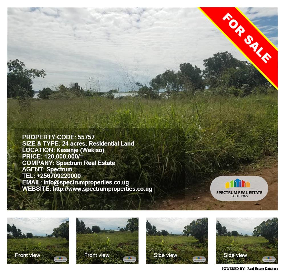 Residential Land  for sale in Kasanjje Wakiso Uganda, code: 55757