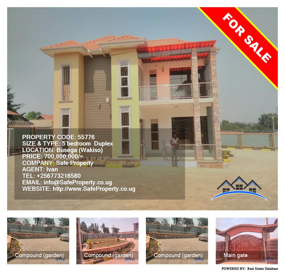 5 bedroom Duplex  for sale in Busega Wakiso Uganda, code: 55776