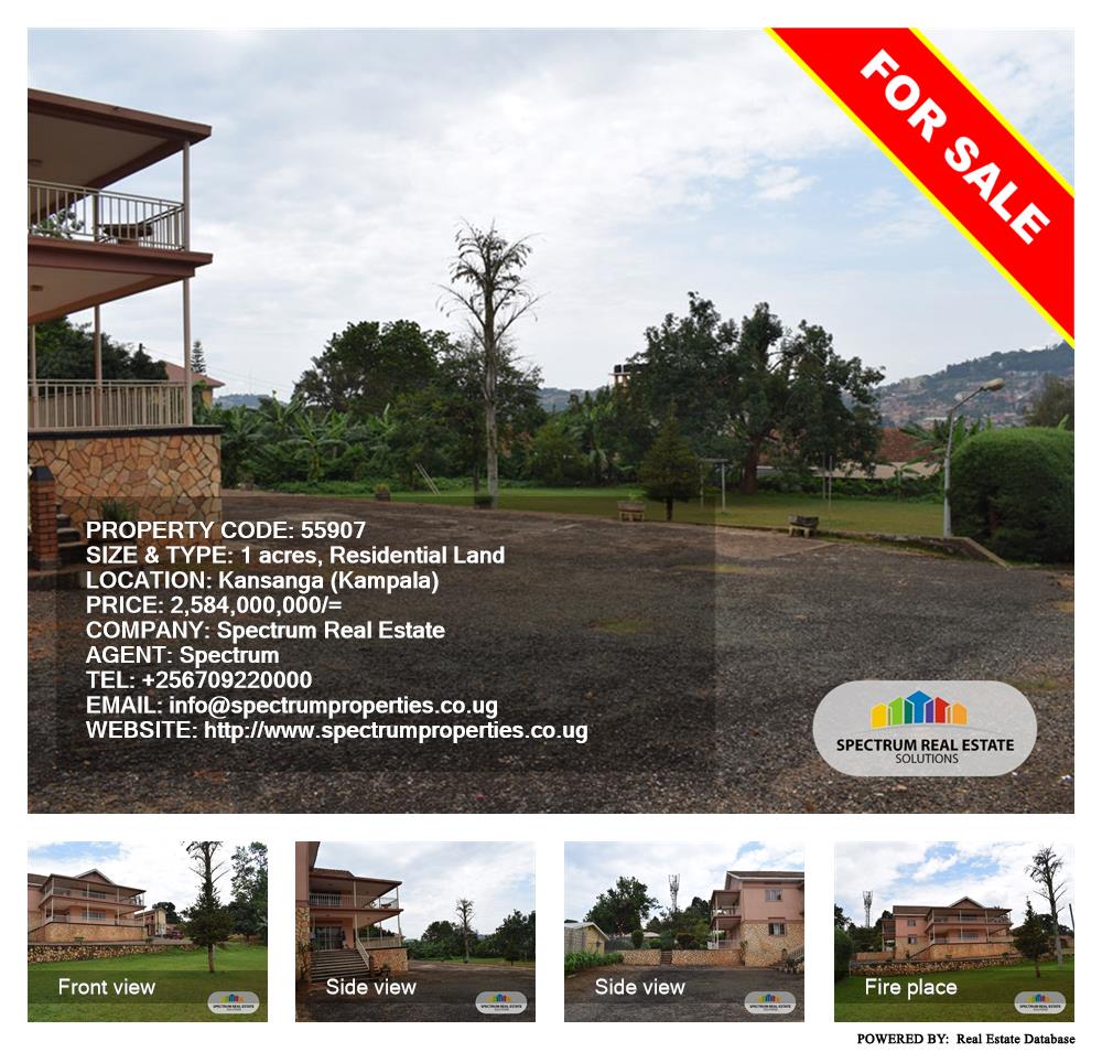 Residential Land  for sale in Kansanga Kampala Uganda, code: 55907