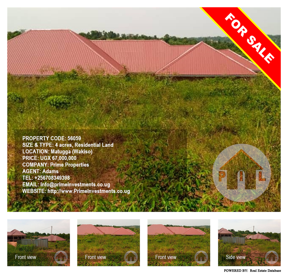 Residential Land  for sale in Matugga Wakiso Uganda, code: 56059
