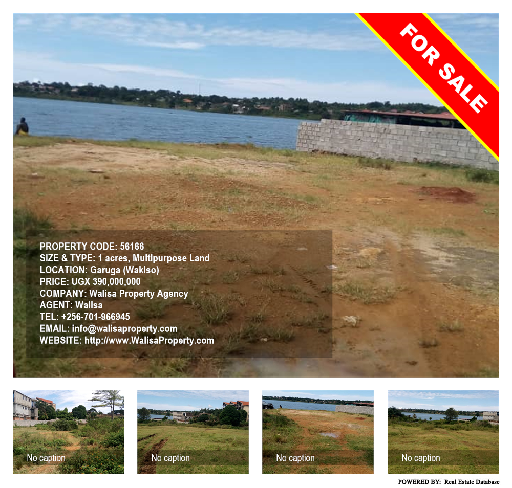 Multipurpose Land  for sale in Garuga Wakiso Uganda, code: 56166