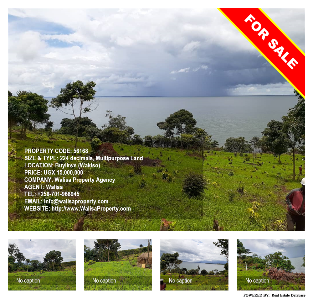 Multipurpose Land  for sale in Buyikwe Wakiso Uganda, code: 56168