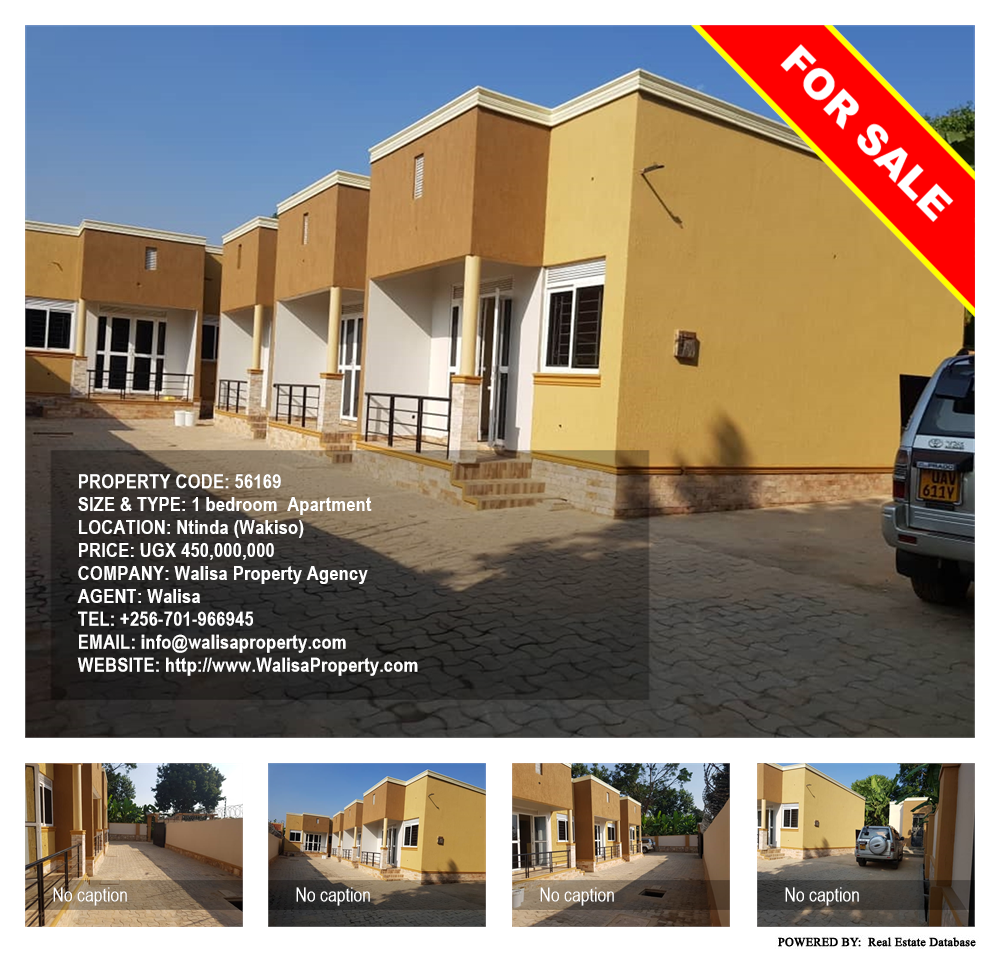 1 bedroom Apartment  for sale in Ntinda Wakiso Uganda, code: 56169
