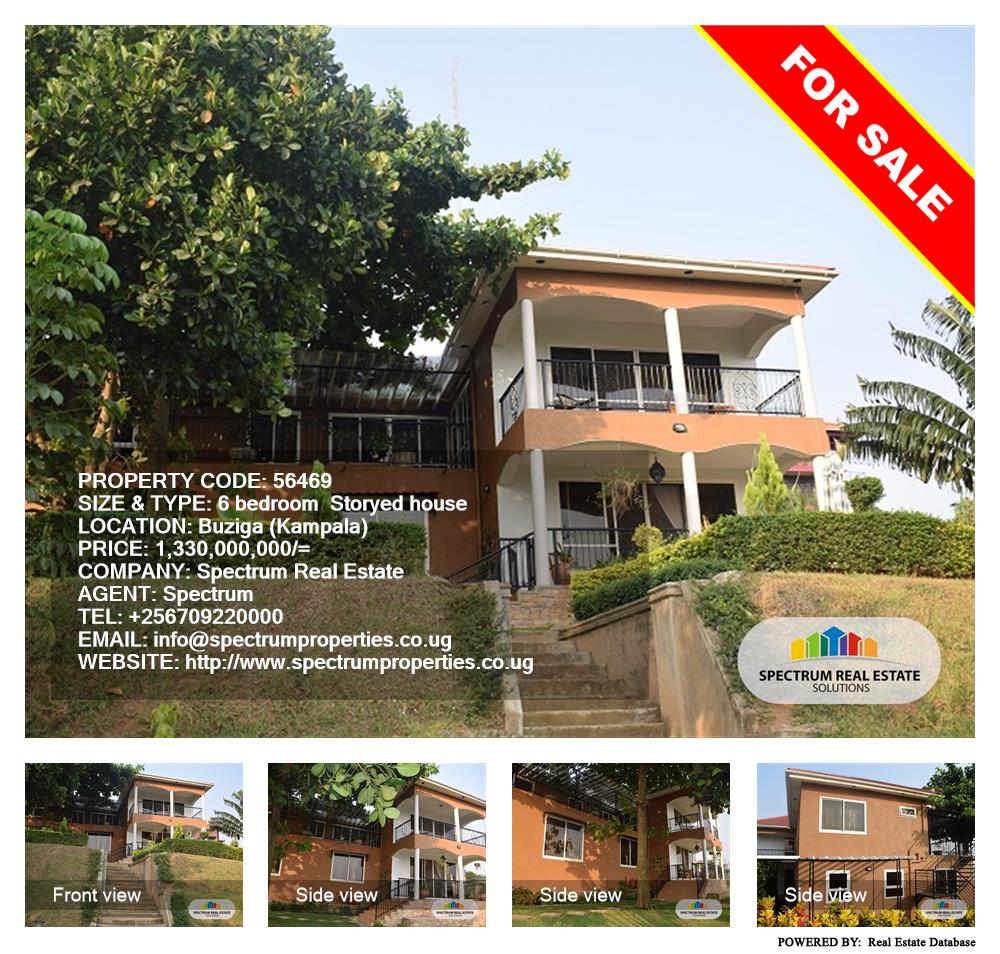 6 bedroom Storeyed house  for sale in Buziga Kampala Uganda, code: 56469