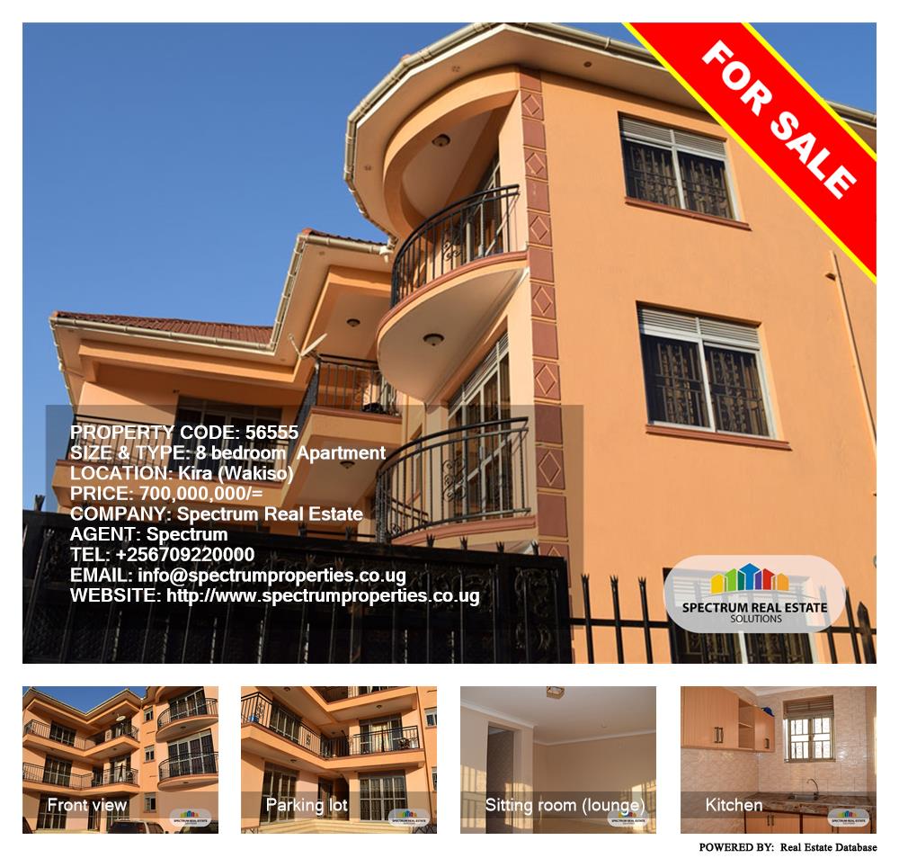 8 bedroom Apartment  for sale in Kira Wakiso Uganda, code: 56555