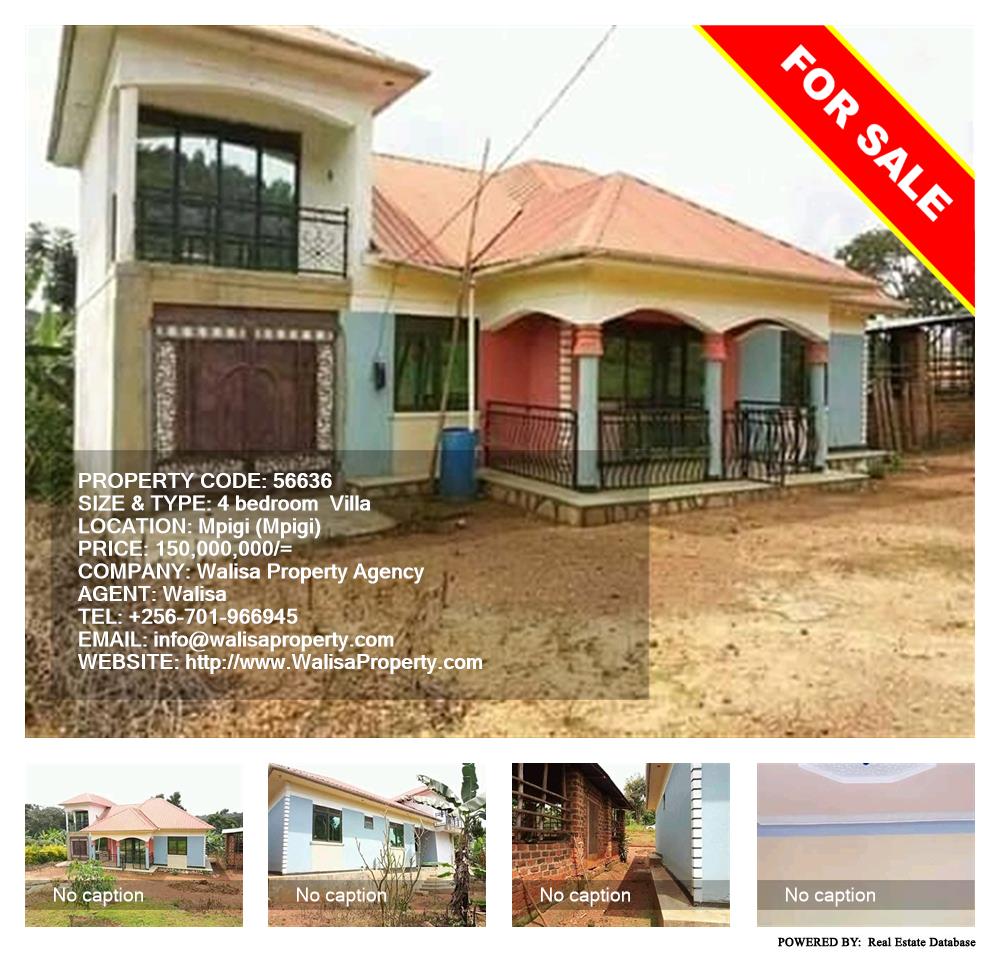 4 bedroom Storeyed house  for sale in Mpigi Mpigi Uganda, code: 56636