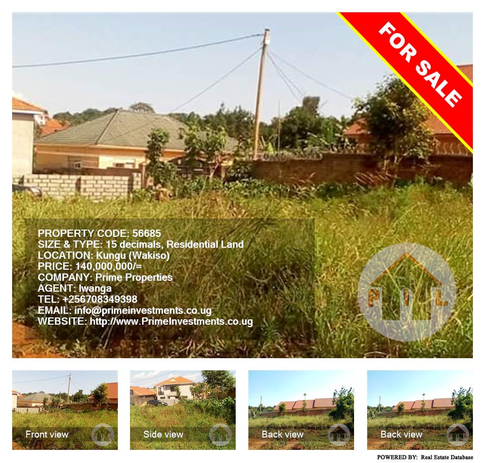 Residential Land  for sale in Kungu Wakiso Uganda, code: 56685