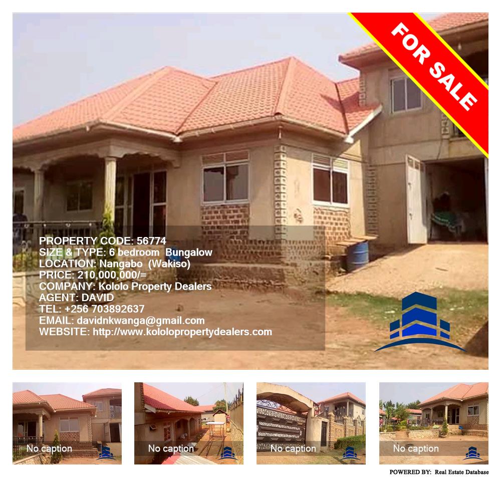 6 bedroom Bungalow  for sale in Nangabo Wakiso Uganda, code: 56774