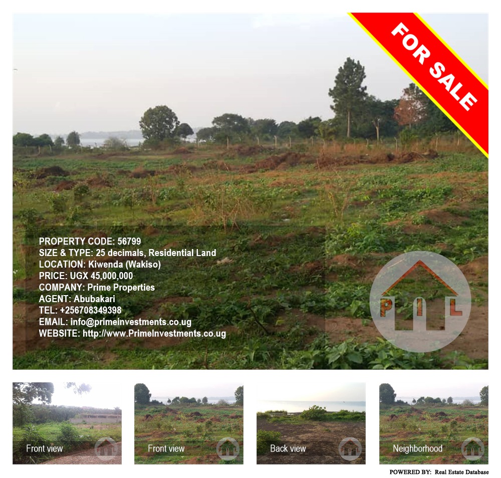 Residential Land  for sale in Kiwenda Wakiso Uganda, code: 56799