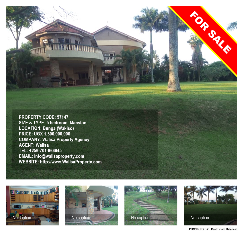 5 bedroom Mansion  for sale in Bbunga Wakiso Uganda, code: 57147