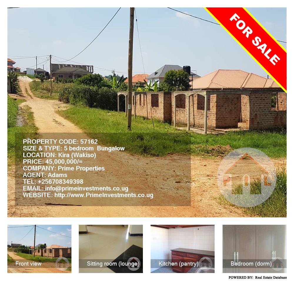 5 bedroom Bungalow  for sale in Kira Wakiso Uganda, code: 57162
