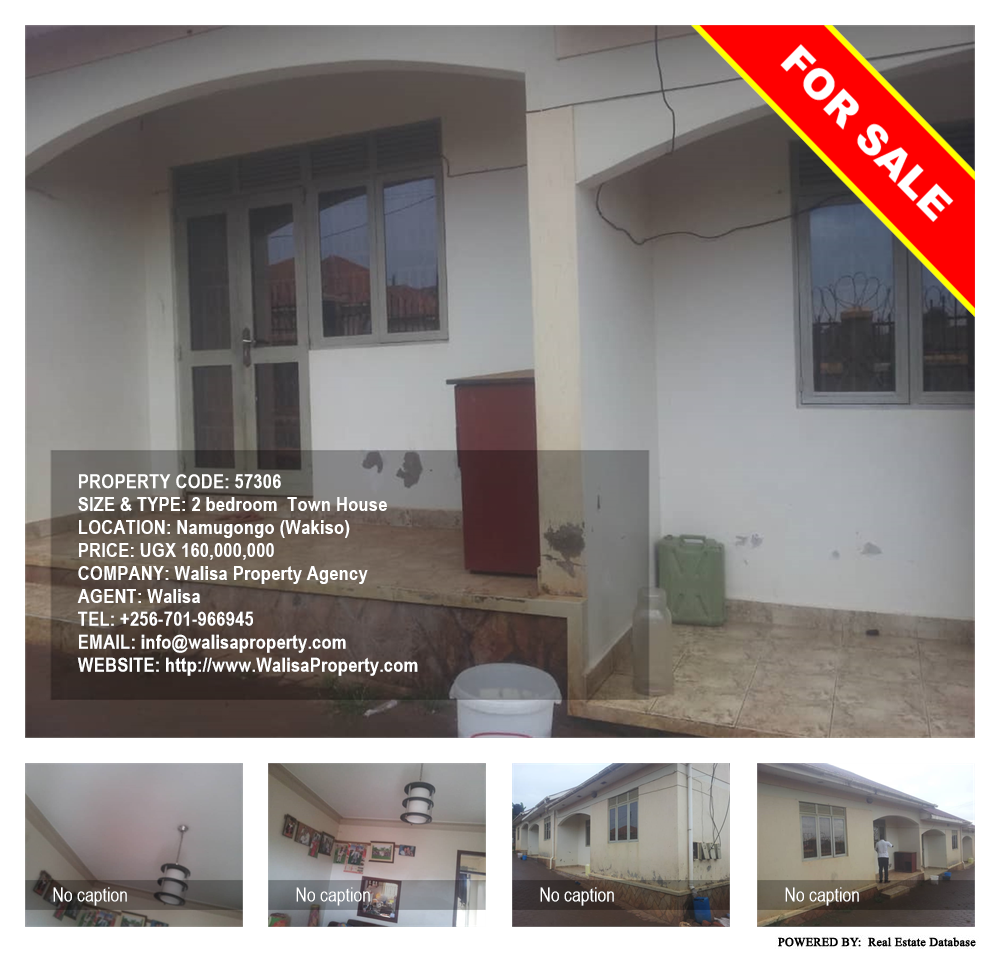 2 bedroom Town House  for sale in Namugongo Wakiso Uganda, code: 57306