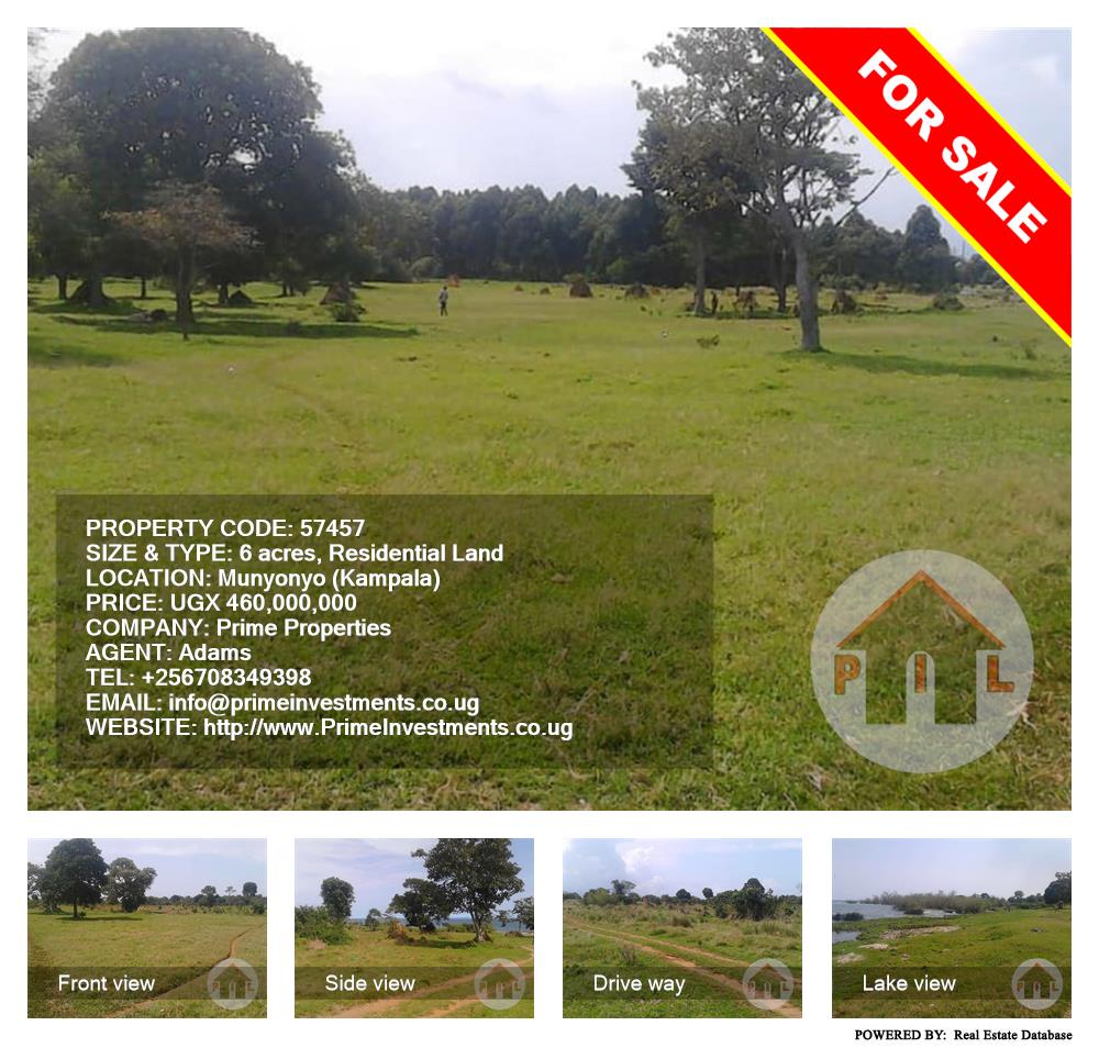 Residential Land  for sale in Munyonyo Kampala Uganda, code: 57457