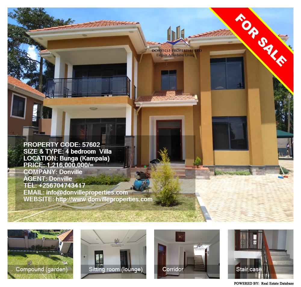 4 bedroom Villa  for sale in Bbunga Kampala Uganda, code: 57602