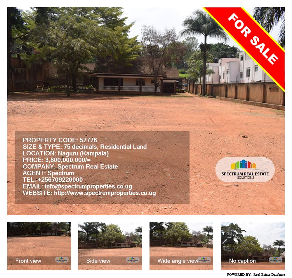 Residential Land  for sale in Naguru Kampala Uganda, code: 57776