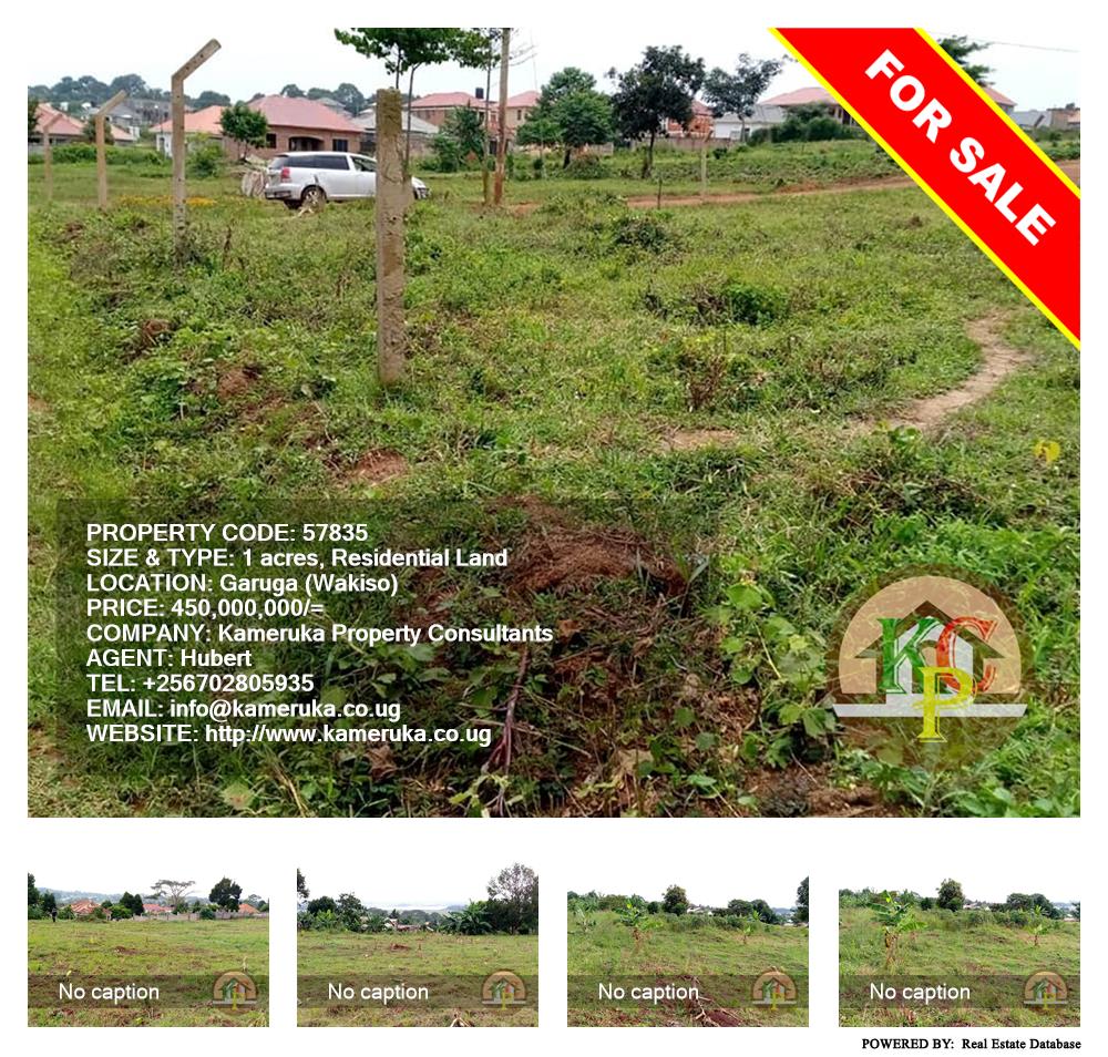 Residential Land  for sale in Garuga Wakiso Uganda, code: 57835