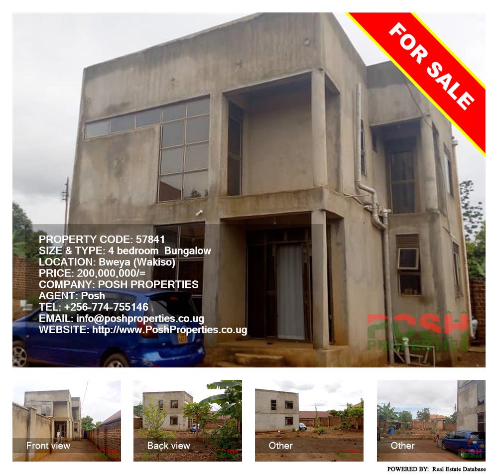 4 bedroom Bungalow  for sale in Bweya Wakiso Uganda, code: 57841