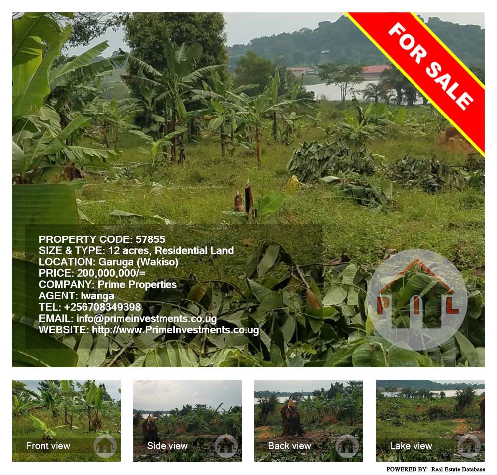 Residential Land  for sale in Garuga Wakiso Uganda, code: 57855