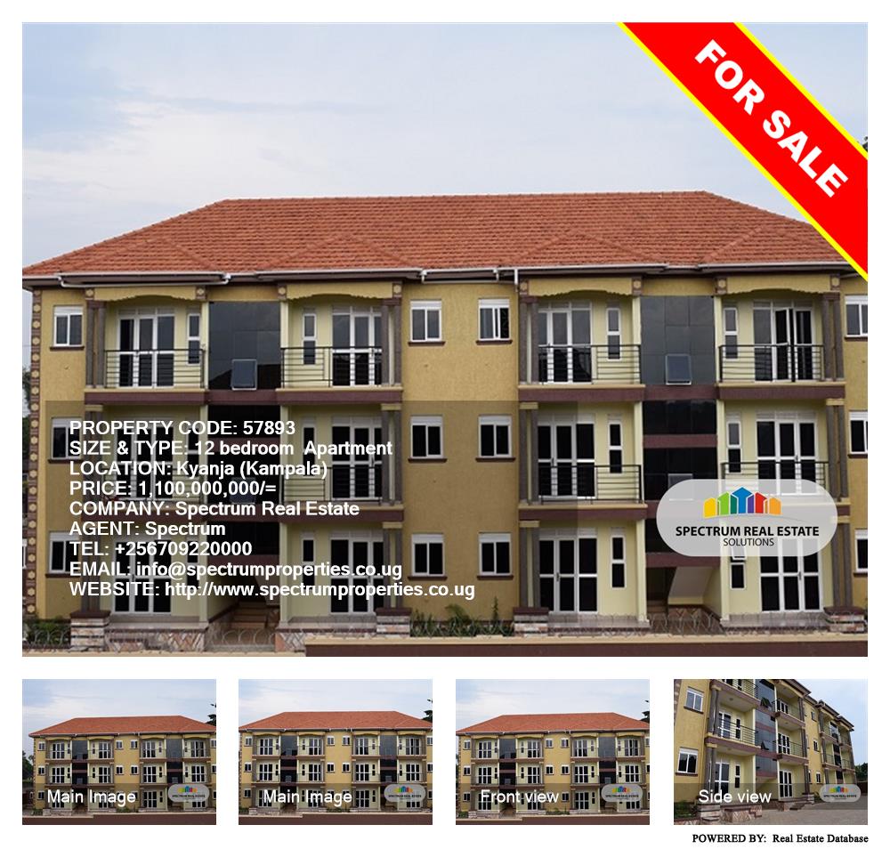 12 bedroom Apartment  for sale in Kyanja Kampala Uganda, code: 57893