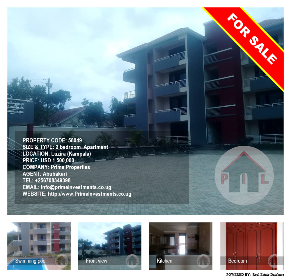 2 bedroom Apartment  for sale in Luzira Kampala Uganda, code: 58049