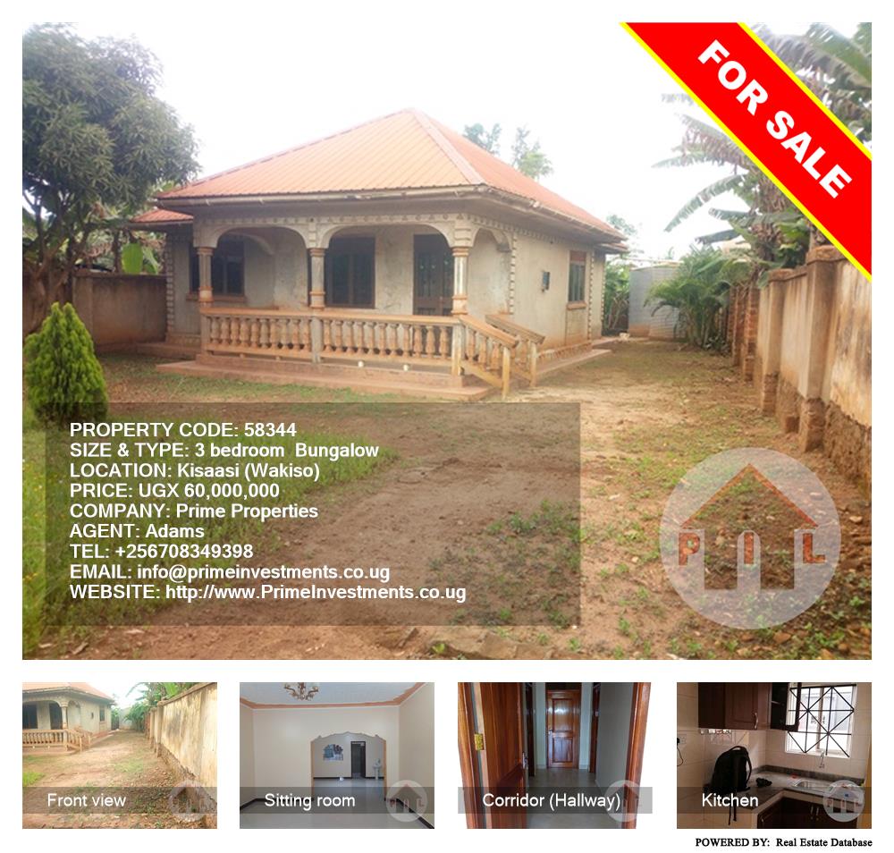 3 bedroom Bungalow  for sale in Kisaasi Wakiso Uganda, code: 58344