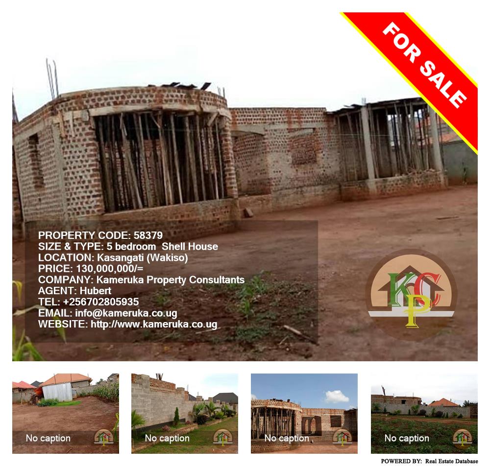 5 bedroom Shell House  for sale in Kasangati Wakiso Uganda, code: 58379
