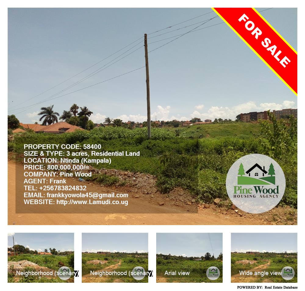 Residential Land  for sale in Ntinda Kampala Uganda, code: 58400