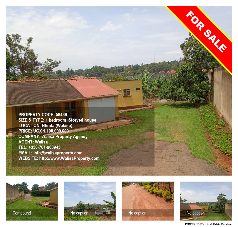 1 bedroom Storeyed house  for sale in Ntinda Wakiso Uganda, code: 58439
