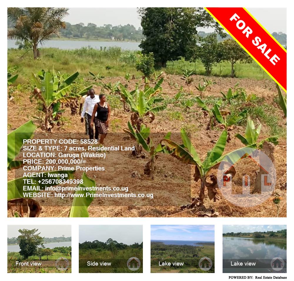 Residential Land  for sale in Garuga Wakiso Uganda, code: 58528