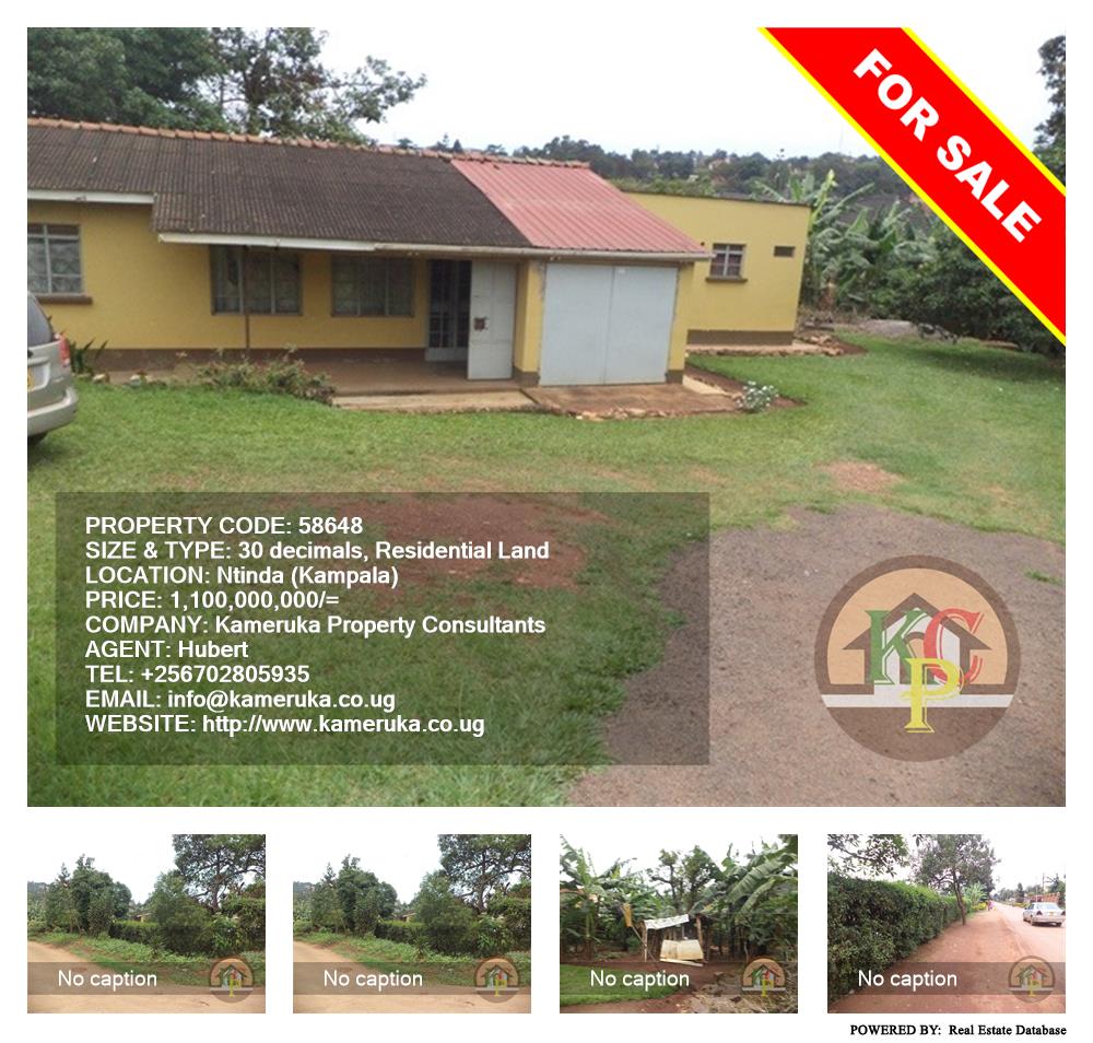 Residential Land  for sale in Ntinda Kampala Uganda, code: 58648